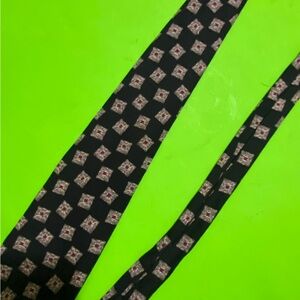 Robert Talbott Black & Brown silk tie